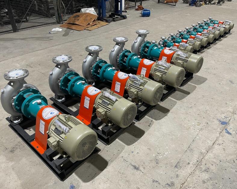 SS316 Double Mechanical Seal Fitted Pumps Supplied in Distillery Plant Maharashtra